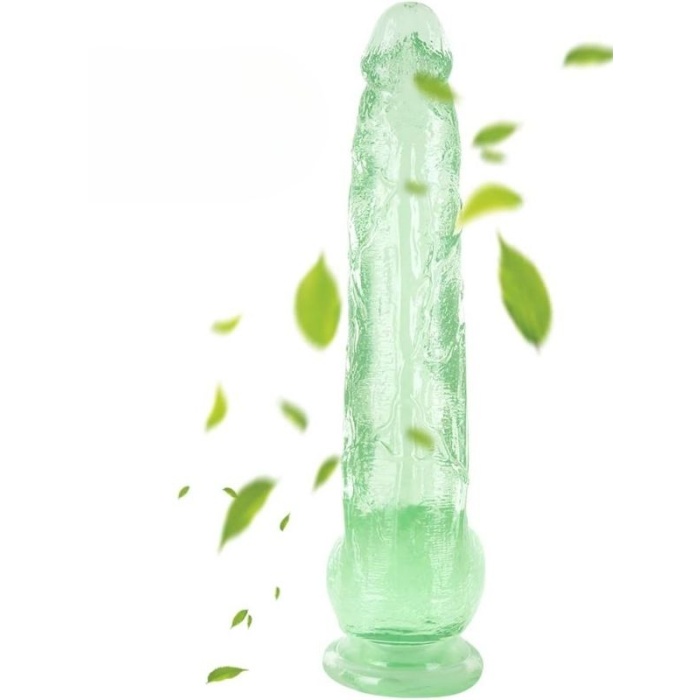 32 Cm Boyunda Yeşil Dildo