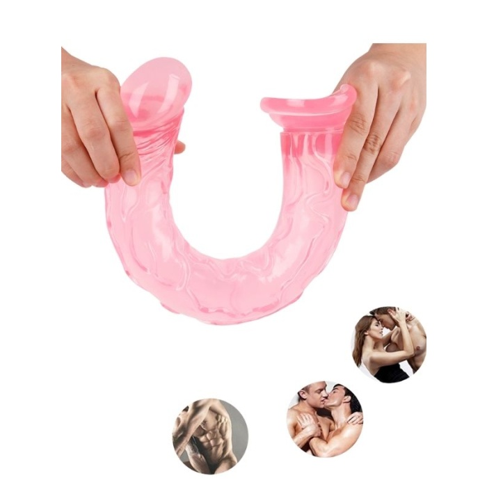 34.5 Cm Pembe Dildo