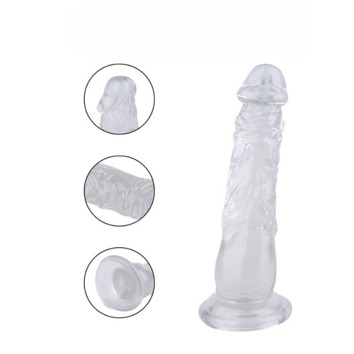 20 Cm Beyaz Dildo