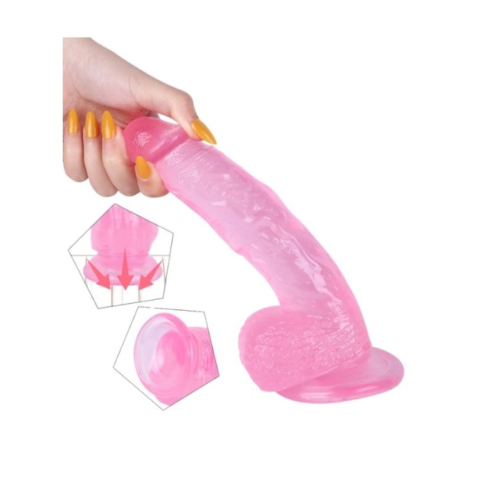 22 Cm Pembe Dildo