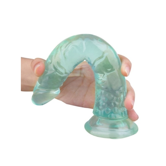 21 Cm Sex Shop Yeşil Dildo