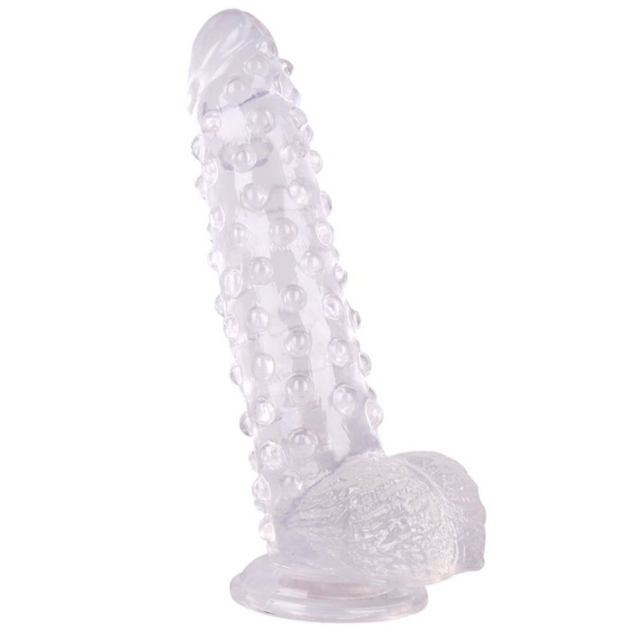 24 Cm Özel Üretim Beyaz Dildo