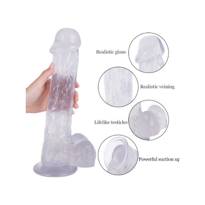 30 Cm Beyaz Dildo 9