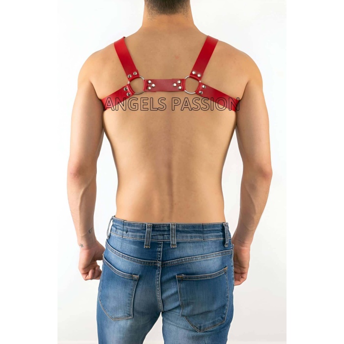 Deri Erkek Göğüs Harness Fantazi Erkek İç Giyim