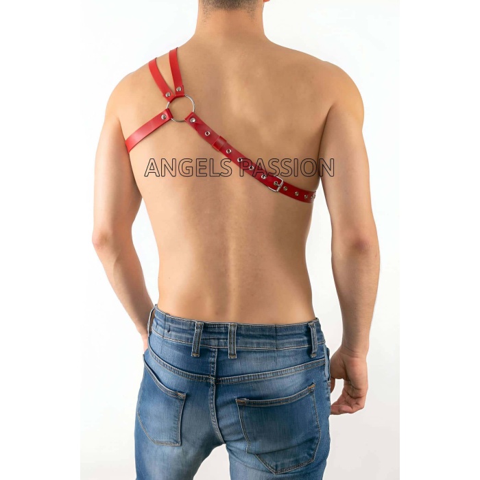 Deri Erkek Kol Ve Omuz Harness Tek Omuz Erkek Harness