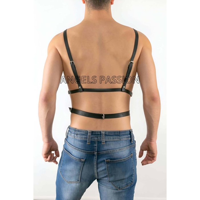 Fantezi Seksi Deri Gay Parti Giyim