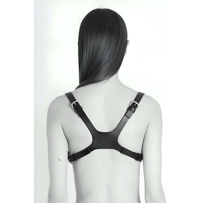 Kurukafa Tasarımlı Giysi Üzeri Giyilebilir Seksi Body Harness