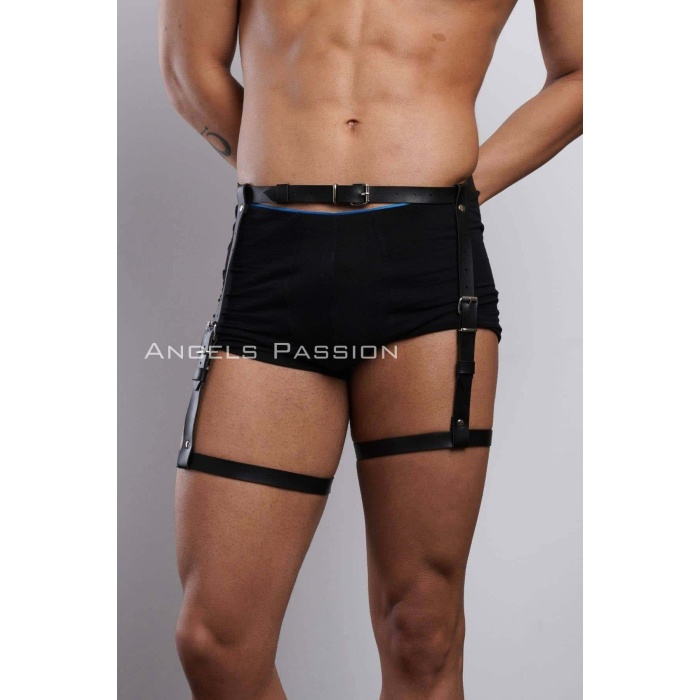 Ayarlanabilir Bel Ve Bacak Erkek Harness Jartiyer