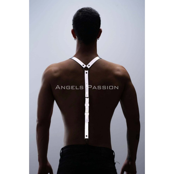 Karanlıkta Parlayan Pantolon Askısı Reflektörlü Clubwear
