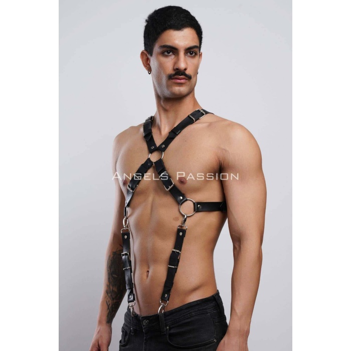 Şık Erkek Gömlek Kemeri Pantolon Askısı Harness