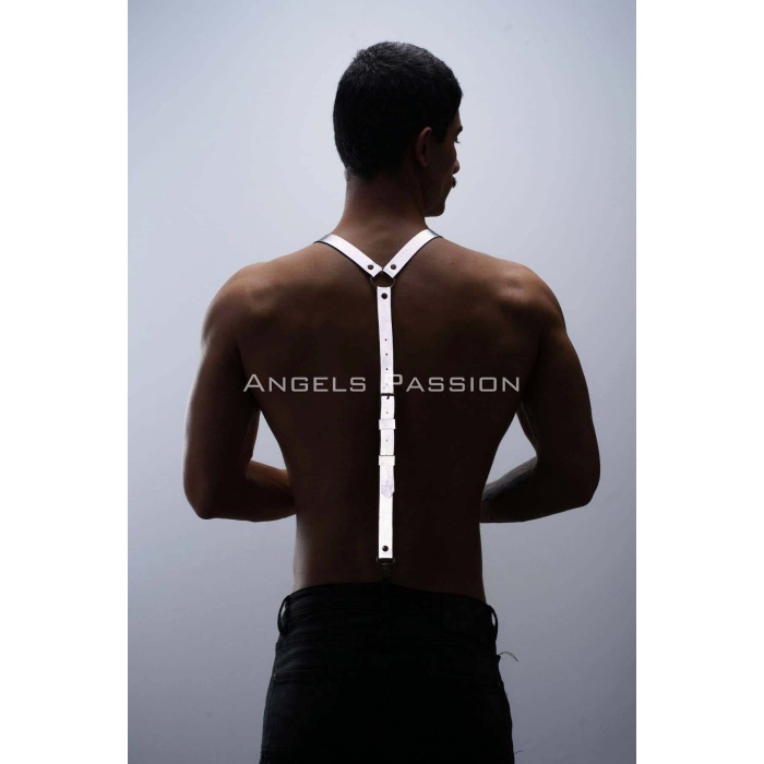 Karanlıkta Parlayan Pantolon Askısı Reflektörlü Clubwear