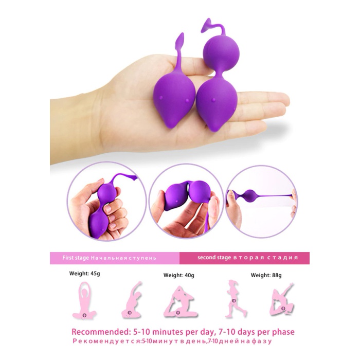 Sihirli Kegel Vajina Sıkılaştırma Egzersiz Topları