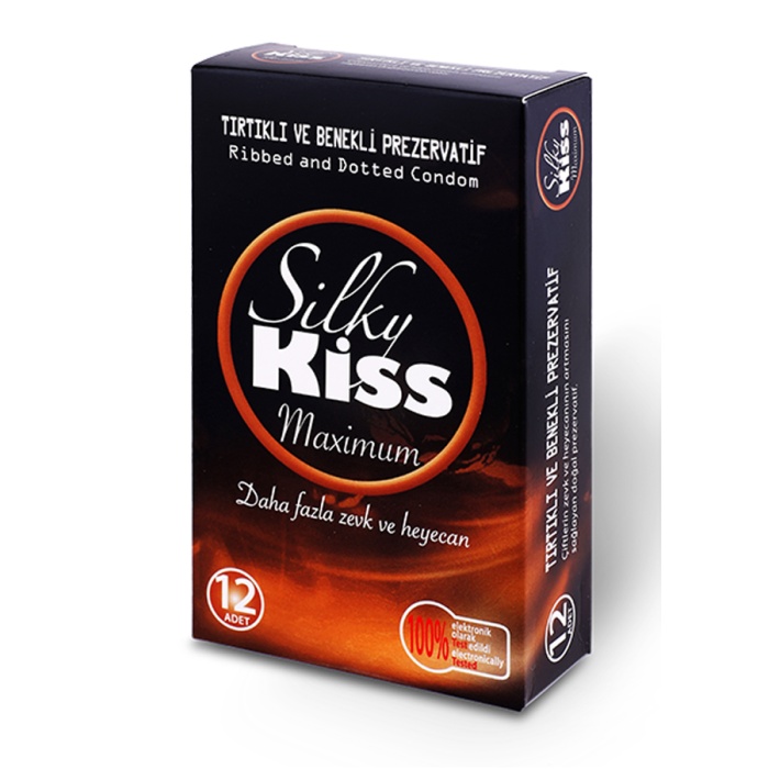Silky Maximum Tırtıklı Ve Benekli Prezervatif