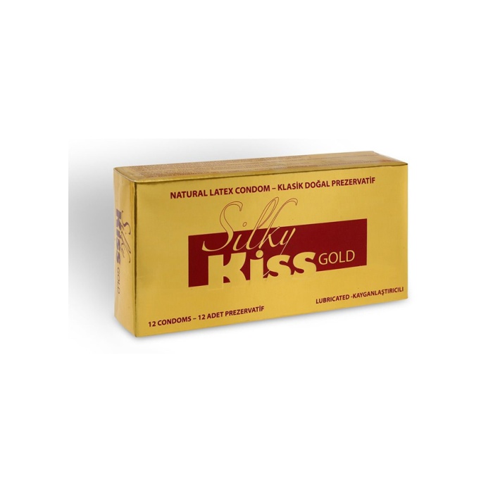 Silky Kiss Gold Kayganlaştırıcılı Prezervatif