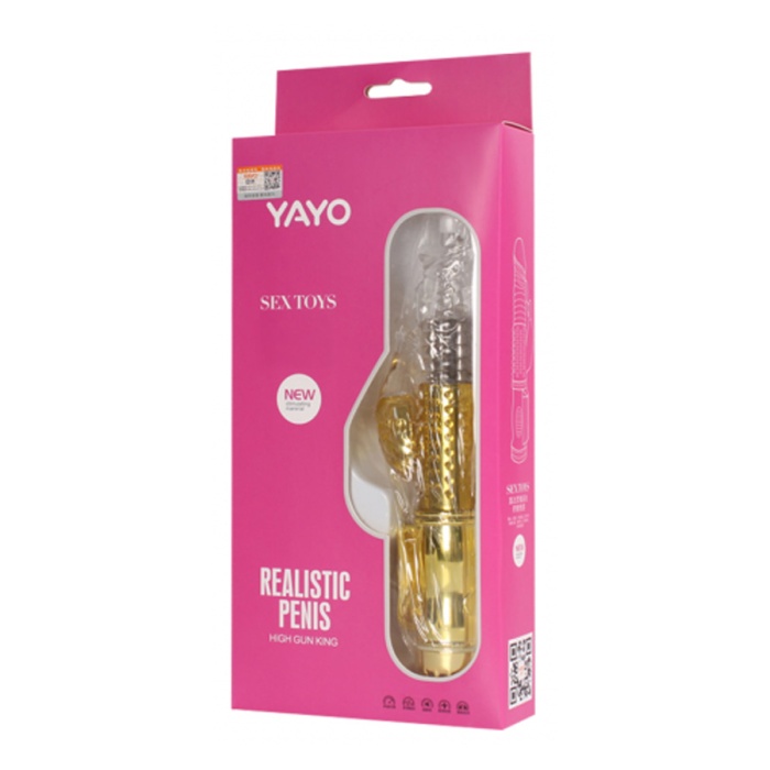Oynar Başlıklı Tavşan Vibratör Pembe