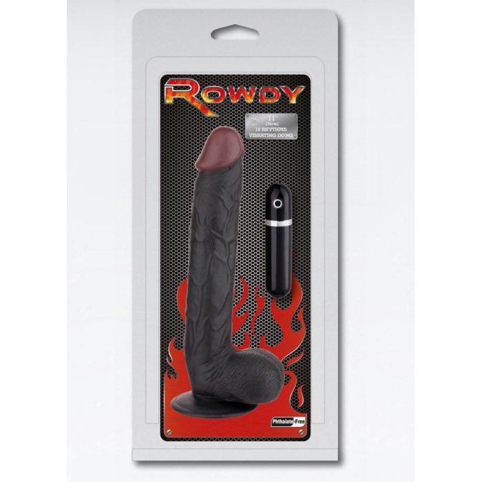 Titreşimli Rowdy Zenci Vibratör