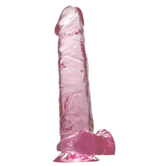 Şeffaf 20 Cm Jel Dildo