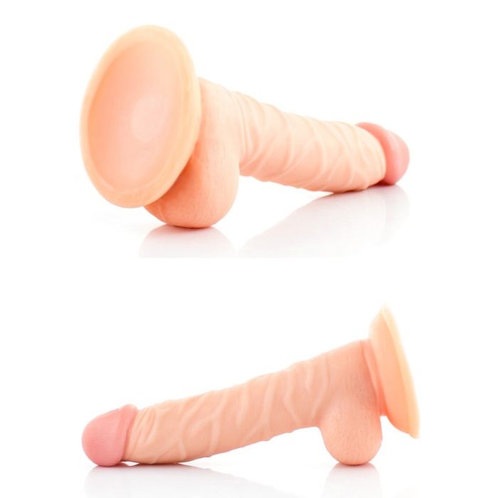 Yumuşak Dokulu Realistik Penis 20 Cm