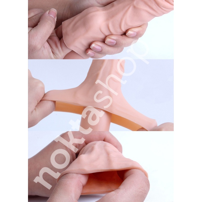 Max Man 25 mm Dolgulu Penis Kılıfı