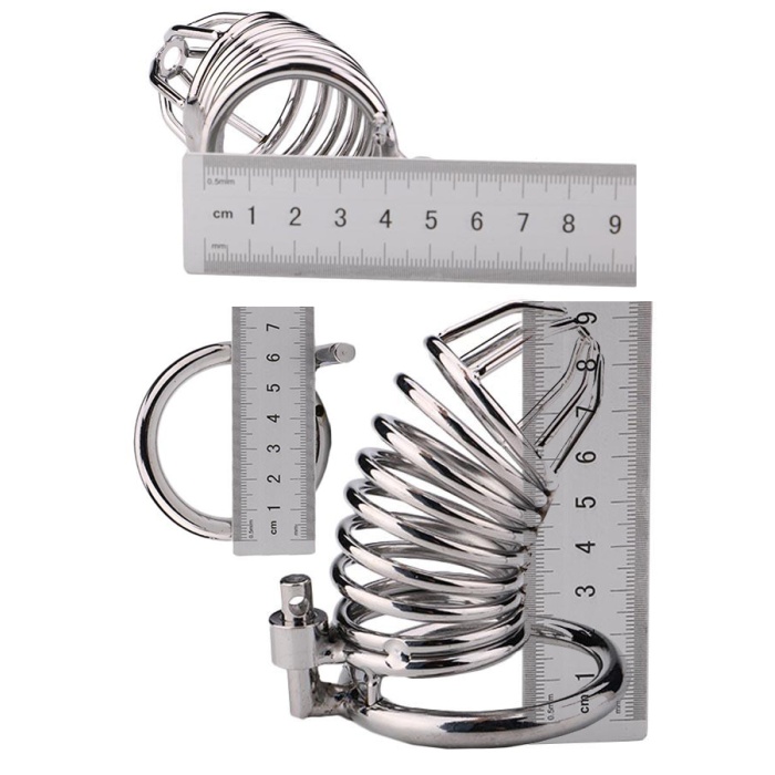 Sex Shop Bdsm Paslanmaz Çelik Penis Kafes