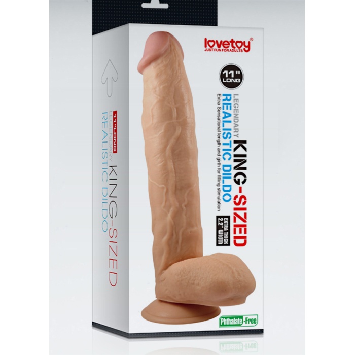 Extra Large Realistic Dildo 31.5 Cm