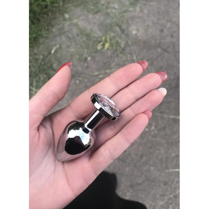 Kırmızı Büyük Boy Metal Anal Plug
