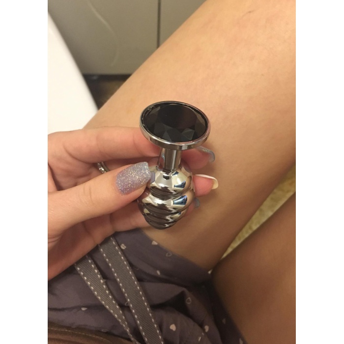 Kırmızı Küçük Boy Metal Anal Plug