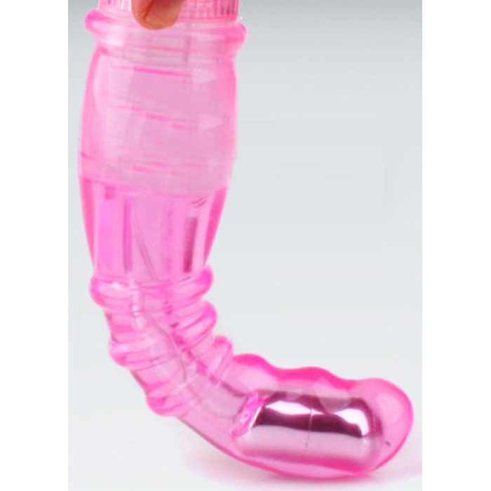 Pembe Boğumlu Jel Vibratör