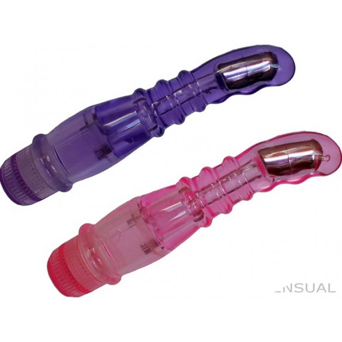 Pembe Boğumlu Jel Vibratör