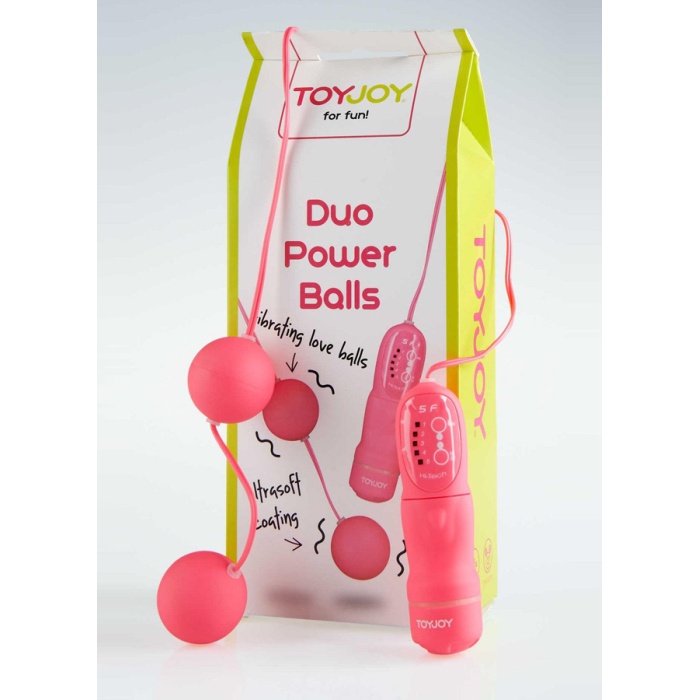 2 Li Pembe Duo Balls Anal Vajinal Top