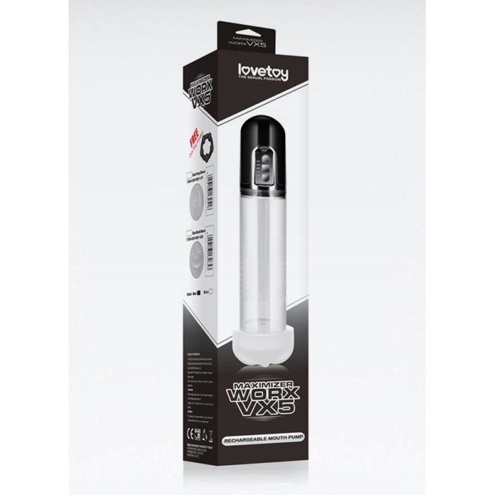 Sarjlı Otomatik Maximizer Vx 5 Penis Pompası