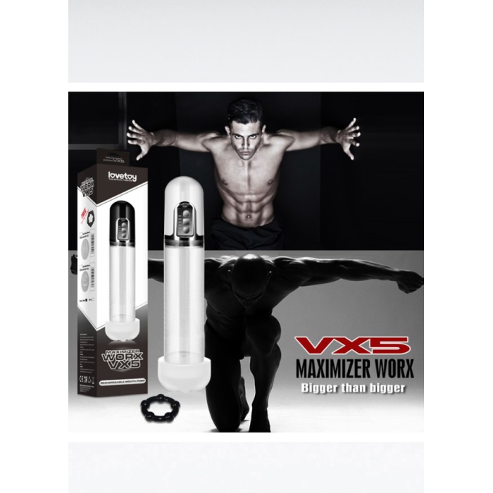 Sarjlı Otomatik Maximizer Vx 5 Penis Pompası