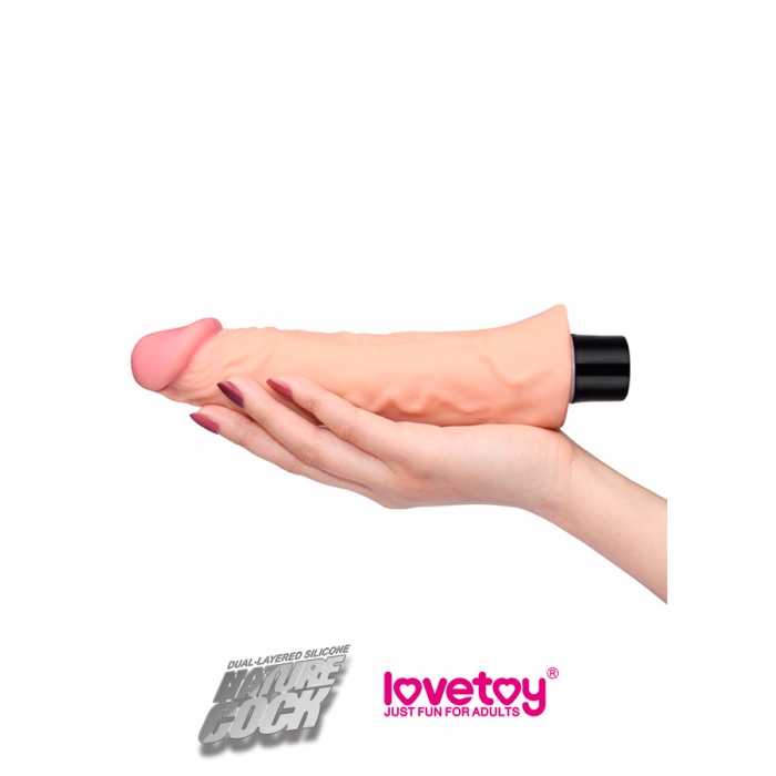 Love Clone Titreşimli Ultra Yumuşak Realistik Vibratör 21 Cm