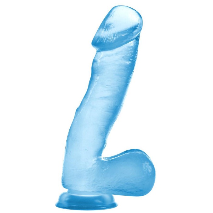 Jel Dokulu 18 Cm Vantuzlu Dildo