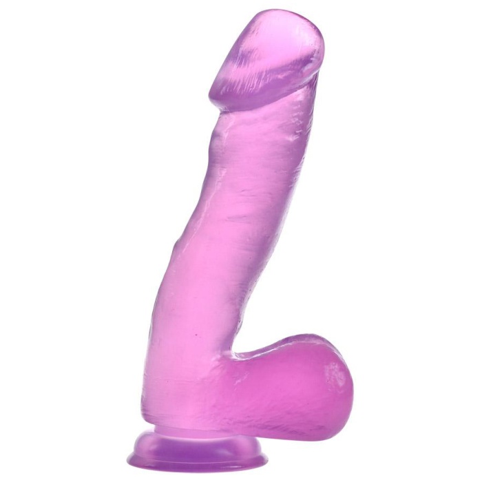 Jel Dokulu Vantuzlu 18 Cm Dildo