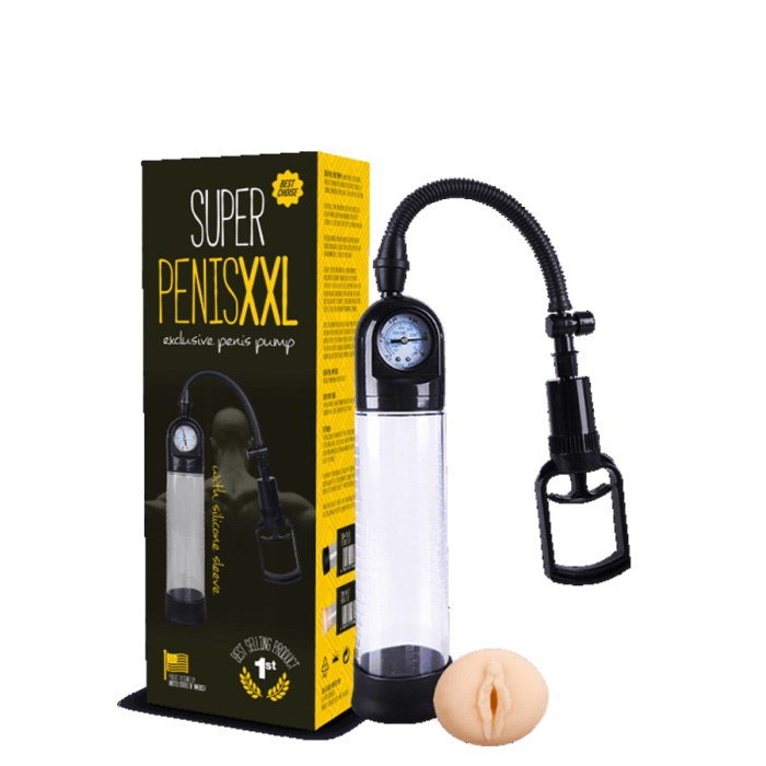 Basınç Göstergeli Penis Geliştirici Pompa