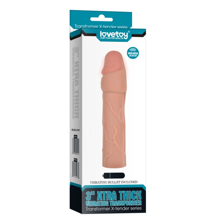 Titreşimli Et Dokusu Penis Kılıfı