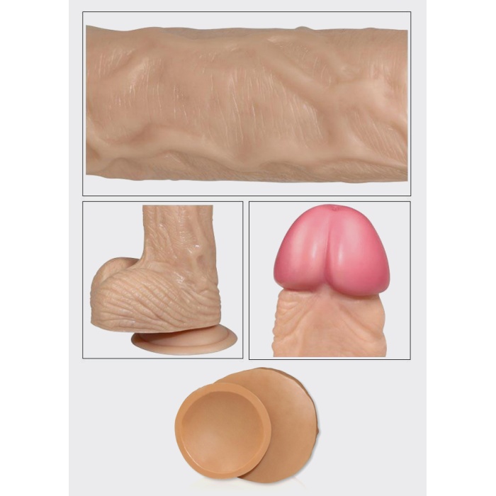 Et Dokusunda 24 Cm Realistik Penis