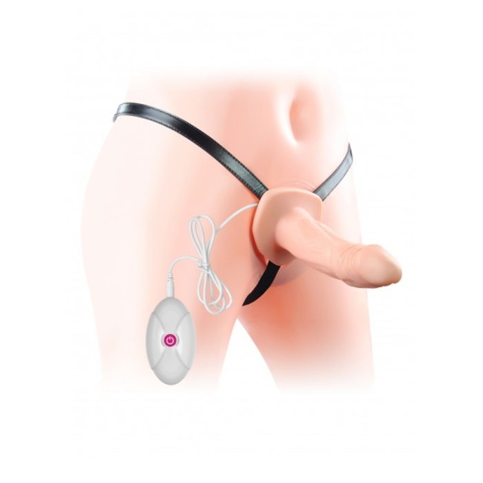 Unisex İçi Boş Belden Bağlamalı Yapay Penis