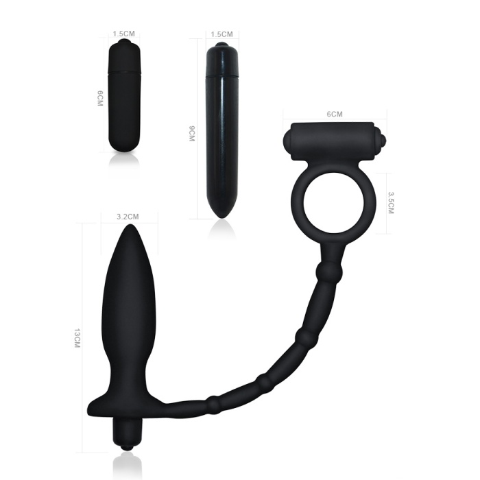 Titreşimli Halkalı Anal Vibratör Plug