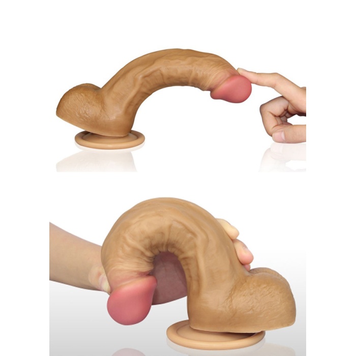 Gerçekçi Yumuşak 21.5 Cm Dildo