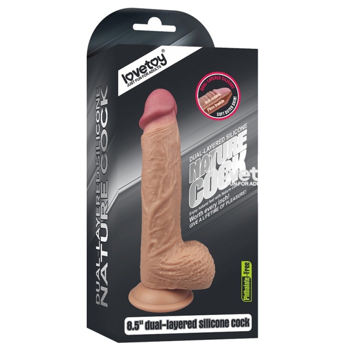 Gerçekçi Yumuşak 21.5 Cm Dildo