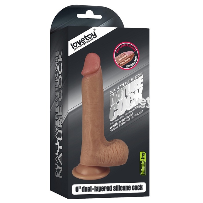 Gerçekçi Yumuşak 20.5 Dildo