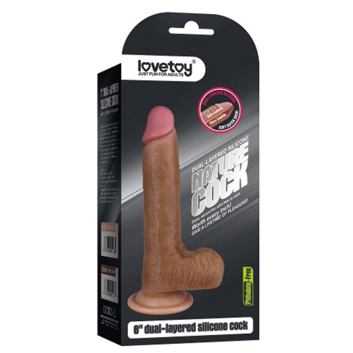 Gerçekçi Yumuşak 20.5 Melez Dildo