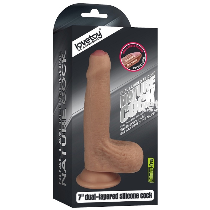 Gerçekçi Yumuşak Sünnetsiz Dildo