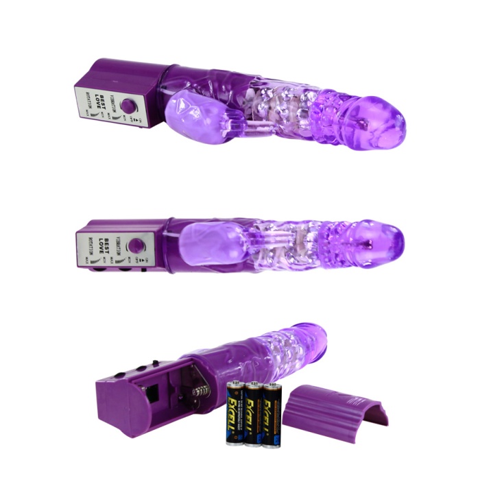 Çoklu Klitoris Uyarıcılı Jel Vibratör