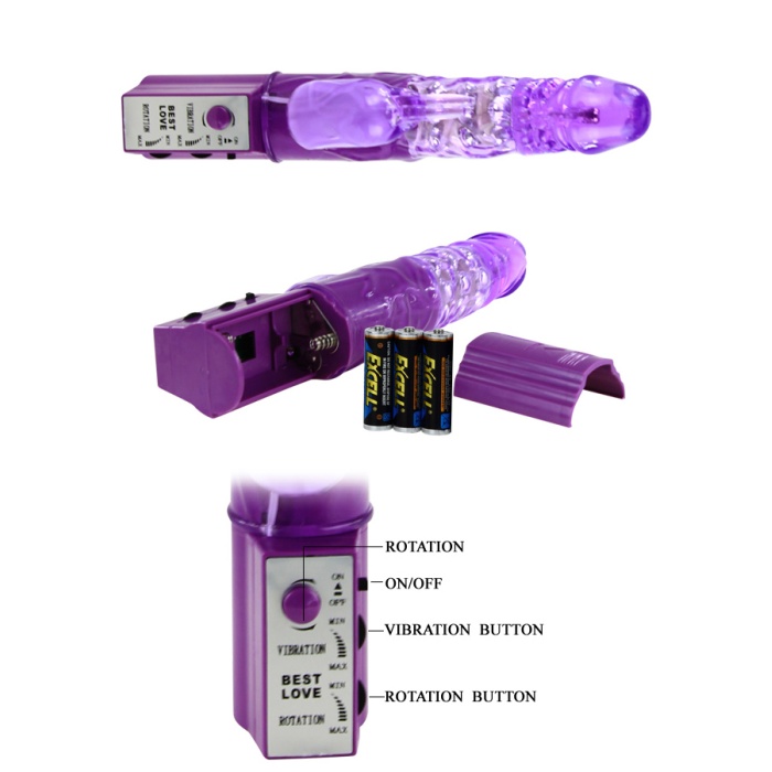 Çoklu Klitoris Uyarıcılı Jel Vibratör