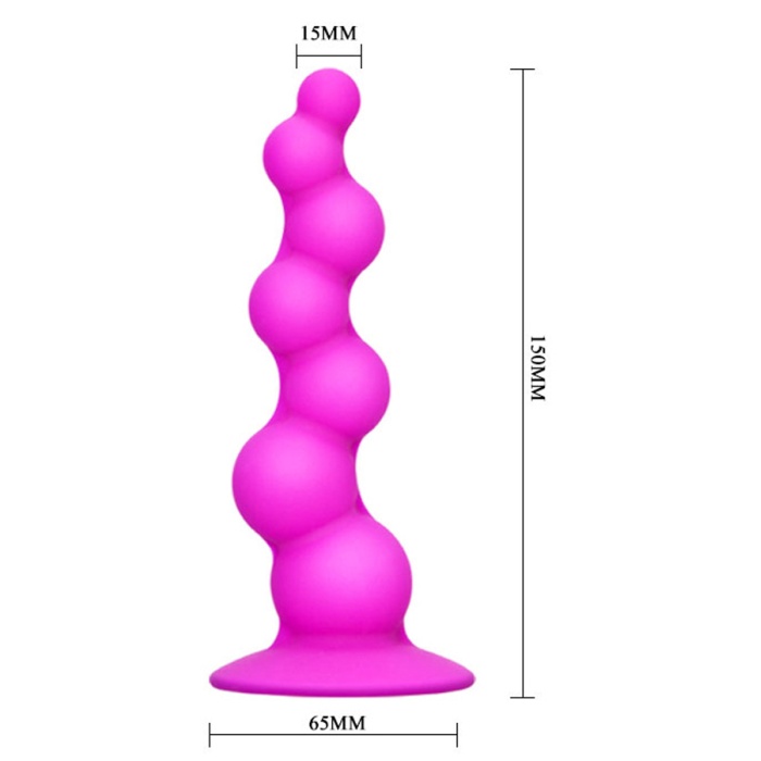 Yumuşak Dokulu Burgulu Anal Plug