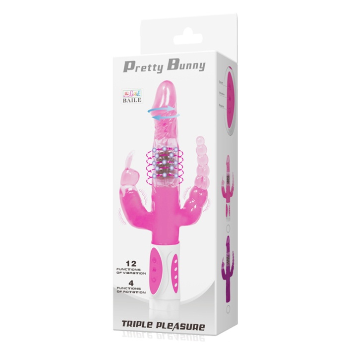 İkili Vajinal Ve Klitoris Orgazm Vibratörü