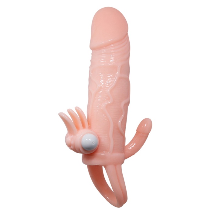 Ten Rengi Penis Kılıfı Klitoris Ve Anal Uyarıcılı